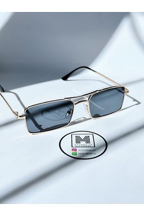 عینک آفتابی طلائی زنانه UV400 MOONMEE - کد 782262542