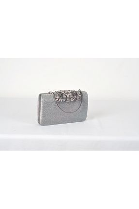 کیف مجلسی طوسی زنانه MUBBS - کد 782901426