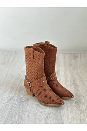چکمه قهوه ای زنانه جیر SHOEBOURNE - کد 688545947