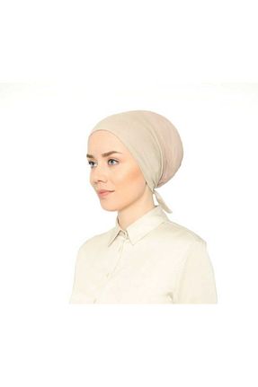 کلاه شنای حجاب طوسی زنانه Melodi Scarf - کد 783057496