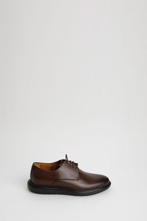 کفش کژوال قهوه ای مردانه پارچه نساجی پاشنه کوتاه ( 4 - 1 cm ) پاشنه ساده کد 656120125