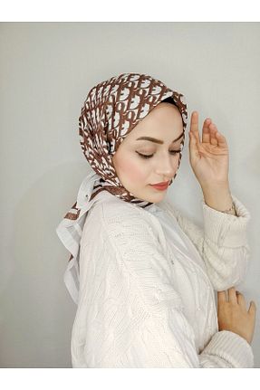 روسری قهوه ای Saruhan - کد 783101728