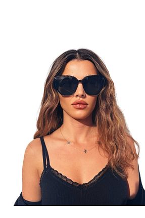 عینک آفتابی قهوه ای زنانه UV400 wearme - کد 783291785