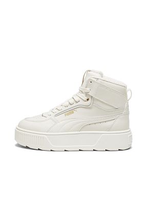 کفش اسنیکر سفید زنانه بند دار Puma - کد 783503063
