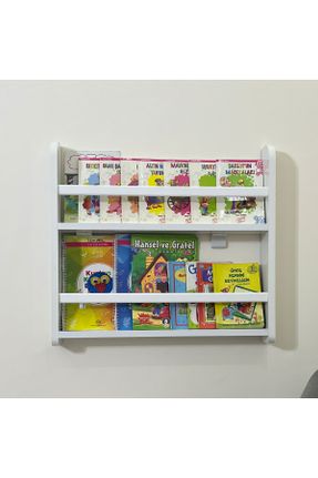 قفسه کتاب کودک سفید MDF 55 cm کد 765388949