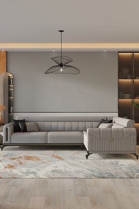 ست گوشه ای طوسی Soho Modalife - کد 387600374
