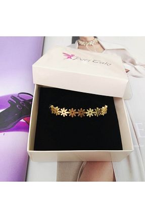 دستبند استیل (فولاد) طلائی زنانه استیل (فولاد) Genel Markalar - کد 783337109