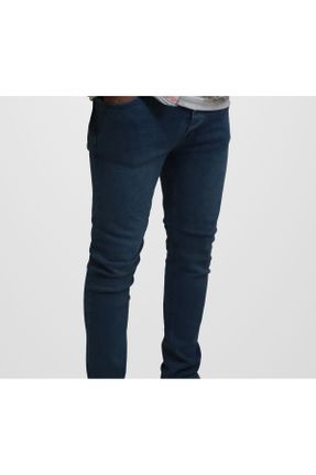 شلوار جین آبی مردانه پاچه تنگ جین اسلیم کد 769680745