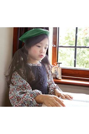 کلاه سبز بچه گانه پنبه ای Shopiolog - کد 783338551