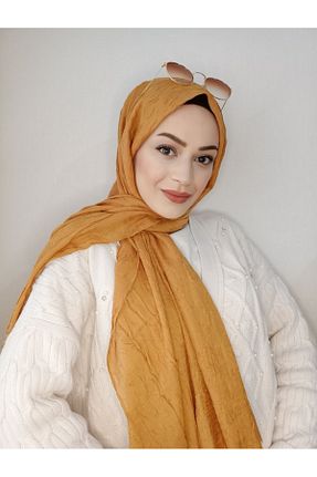 شال زرد زنانه کد 783380451