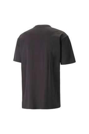 تی شرت بنفش مردانه رگولار تکی کد 686825517