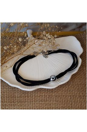 چوکر مشکی فلزی Bijustore - کد 782367471