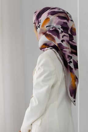 روسری بنفش İpek Tivil Vissona - کد 784175582