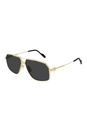عینک آفتابی مشکی مردانه UV400 Cartier - کد 783859086