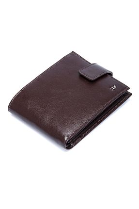 کیف پول قهوه ای مردانه سایز متوسط Tergan - کد 2476675