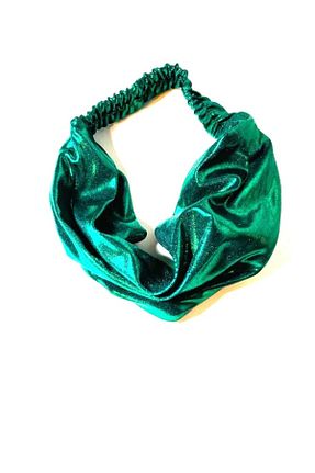 کش سر سبز زنانه نخ متالیک BERG - کد 783998088