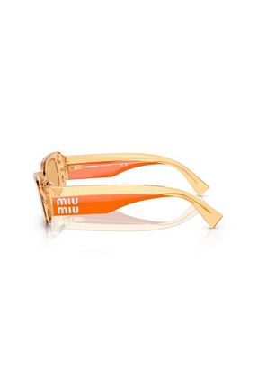 عینک آفتابی نارنجی زنانه UV400 Miu Miu - کد 784030042