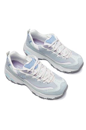 کفش پیاده روی سفید زنانه پارچه ای Skechers - کد 783837656