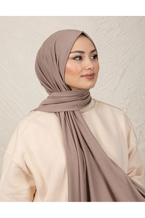 شال قهوه ای زنانه bilrudesign - کد 783783613