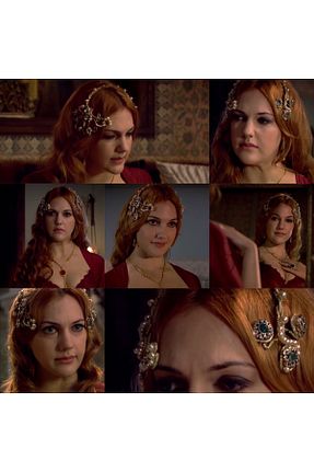 تاج بژ زنانه سنگ کریستال MEDUSA - کد 783688257