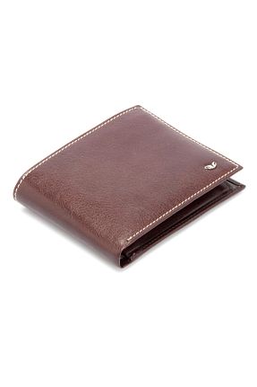 کیف پول قهوه ای مردانه ابعاد کوچک Tergan - کد 6966752