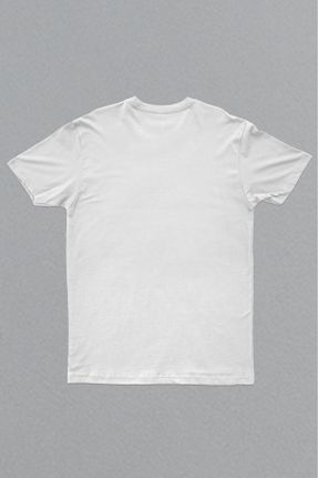 تی شرت سفید زنانه رگولار یقه گرد کد 784081087