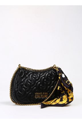 کیف پستچی مشکی زنانه VERSACE JEANS COUTURE - کد 784183989