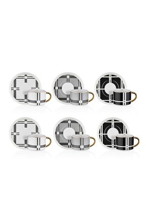 فنجان قهوه مشکی 6 نفره Neva - کد 784242735