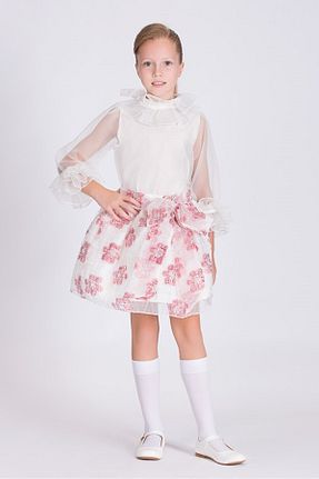 بلوز نباتی بچه گانه ساده Goose - کد 779394031