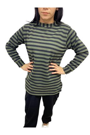 سوئیشرت خاکی زنانه گشاد MODA UGS - کد 784592780