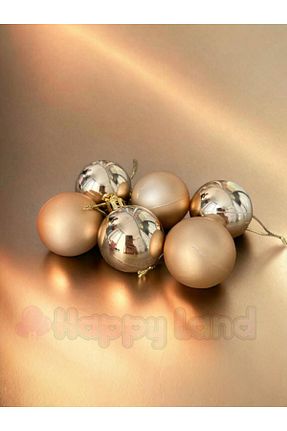 تزئینات کریسمس بژ Happyland - کد 784594697
