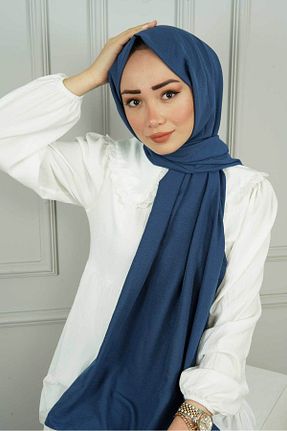 شال سرمه ای زنانه جاز Kamil Keskin - کد 96046586