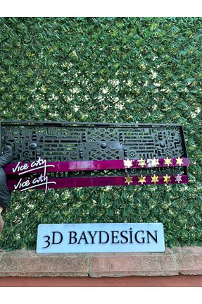 قاب پلاک خودرو 3dbaydesign - کد 784202891