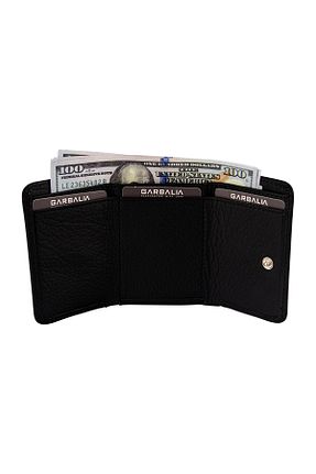 کیف پول مشکی زنانه ابعاد کوچک Garbalia - کد 100293194