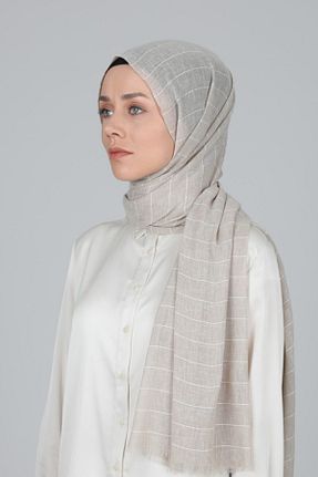 شال سرمه ای زنانه پنبه ای Levidor - کد 100244567