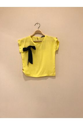 بلوز زرد بچه گانه ساده Pitti - کد 101029586