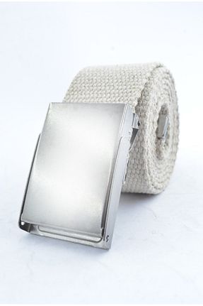 کمربند طوسی زنانه پارچه ای Trend Deri - کد 86595536