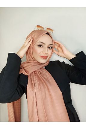 شال صورتی زنانه پنبه ای Saruhan - کد 784352311
