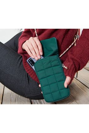 کیف دوشی سبز زنانه Tchibo - کد 784443293