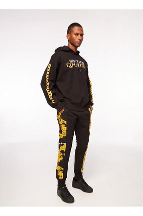 شلوار مشکی مردانه پارچه VERSACE JEANS COUTURE - کد 784462358