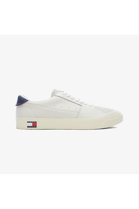 کفش اسنیکر سفید مردانه بند دار Tommy Hilfiger - کد 774082848