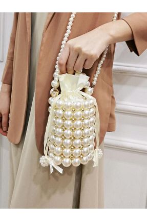 کیف دستی بژ زنانه سایز متوسط ahsen fashion - کد 784781981