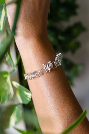 دستبند نقره زنانه 925 عیار iz jewelry - کد 784827642
