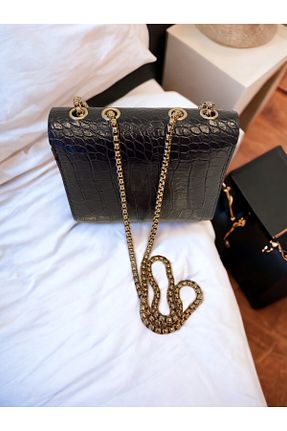 کیف مجلسی مشکی زنانه چرم مصنوعی Glamorous For All - کد 776239133
