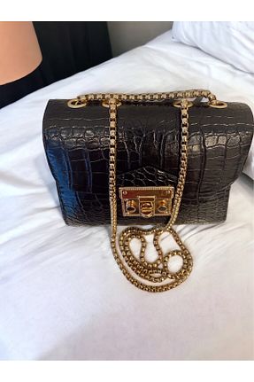 کیف مجلسی مشکی زنانه چرم مصنوعی Glamorous For All - کد 776239133