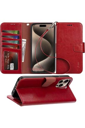 کاور و قاب قرمز iPhone 15 Pro Max Sphone - کد 784921104