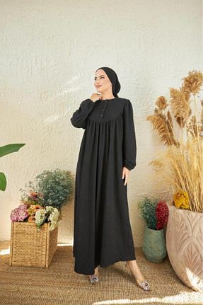 لباس حجاب مشکی زنانه رگولار Nissra - کد 784928624