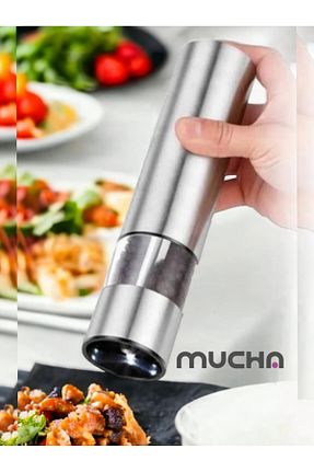 آسیاب قهوه و ادویه زرشکی استیل (فولاد) Mucha - کد 785277088