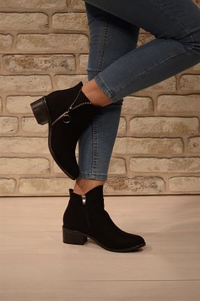 بوت / نیم بوت مشکی زنانه چرم مصنوعی Isy - کد 785426974