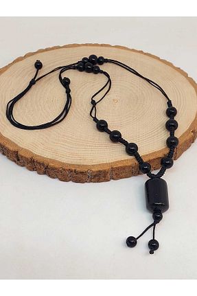 گردنبند جواهر رنگی زنانه سنگ طبیعی Yasamtohumu - کد 785519484